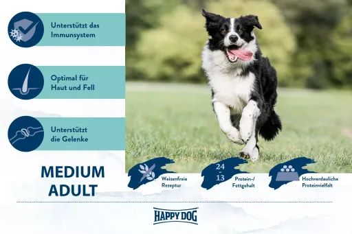 Happy Dog Fit & Vital Adulto Medio 5 Happy Dog Fit & Vital Adulto Medio – Image 3