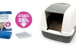 Catit Lettiera Coperta Magic Blue Con Coperchio Retrattile 15 Catit Lettiera Coperta Magic Blue Con Coperchio Retrattile -Nourriture pour chien Boutique 115852 magic blue kit 4 7 g