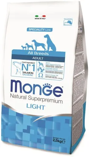 Monge Cibo Secco Natural Cani NS Adult Light Salmone E Riso 3 Monge Cibo Secco Natural Cani NS Adult Light Salmone E Riso