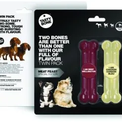 Tastybone Twinpack Carne Di Manzo Wellington E Cordon Bleu 9 Tastybone Twinpack Carne Di Manzo Wellington E Cordon Bleu -Nourriture pour chien Boutique 120752 tbttpm 2 g