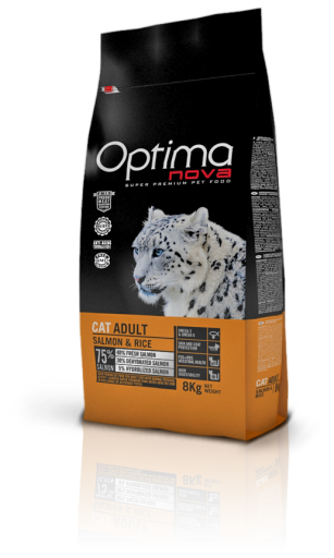 Optimanova Cibo Secco Gatto Adult Salmone E Riso 7 Optimanova Cibo Secco Gatto Adult Salmone E Riso – Image 5