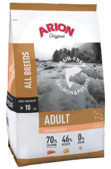 Arion Cibo Secco Per Cani Original Grain Free Salmone E Patata