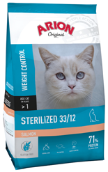 Arion Cibo Secco Per Gatti Original Sterilized 33/12 Salmone