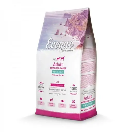 Evoque Cibo Secco Adult Medium/Large Pesce Bianco 3 Evoque Cibo Secco Adult Medium/Large Pesce Bianco