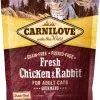 Carnilove Fresh Chic & Rabbit Gourmand 1 Carnilove Fresh Chic & Rabbit Gourmand -Nourriture pour chien Boutique 162646 160867 cl cat chicken rabbit 400g 3d 1 1 jpg 1 g