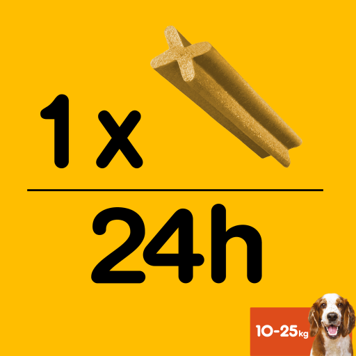 Pedigree Dentastix Dental Snack Per L'igiene Orale Di Cani Di Taglia Media 9 Pedigree Dentastix Dental Snack Per L'igiene Orale Di Cani Di Taglia Media – Image 7