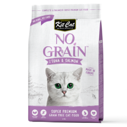 Kit Cat Alimento Per La Pelle E Il Pelo Dei Gatti No Grain Tonno E Salmone