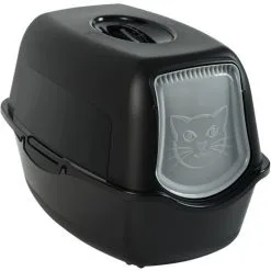 Rotho Rothopro Box Per Gatti Con Base E Coperchio Nero