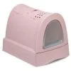 Trixie Zuma Vassoio Coperto Per Lettiere Per Gatti Rosa Chiaro