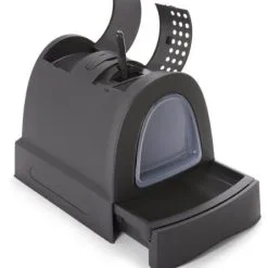 Trixie Zuma Vassoio Igienico Per Gatti Ricoperto Di Nero