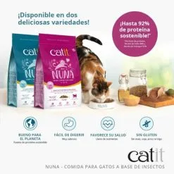 Catit Mangime Proteico Per Insetti Nuna Herring -Nourriture pour chien Boutique 44662 44663 Nuna Panel 7 ES 62864b82d1c23 g