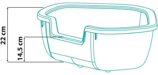 Ferplast Padella Per La Lettiera Della Signora 8 Ferplast Padella Per La Lettiera Della Signora – Image 6