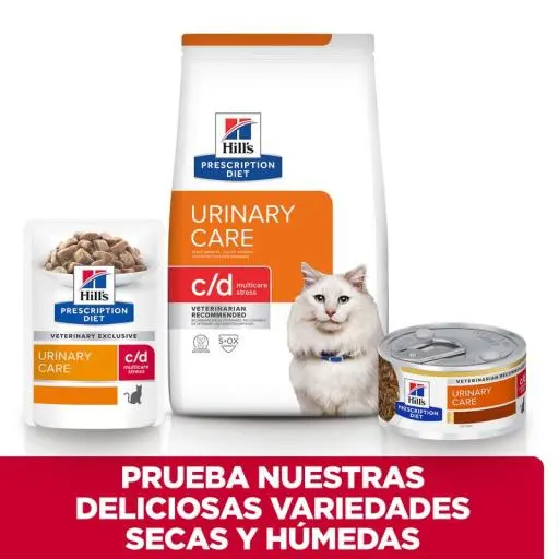 Hill's Prescription Diet Feline C/d Urinary Stress Pesce Blu 6 Hill's Prescription Diet Feline C/d Urinary Stress Pesce Blu – Image 4