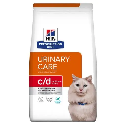 Hill's Prescription Diet Feline C/d Urinary Stress Pesce Blu 3 Hill's Prescription Diet Feline C/d Urinary Stress Pesce Blu