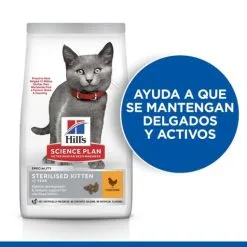 Hill's Science Plan Gattino Sterilizzato Con Pollo -Nourriture pour chien Boutique 52742053639 5 g