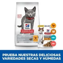 Hill's Science Plan Gattino Sterilizzato Con Pollo -Nourriture pour chien Boutique 52742053639 6 g
