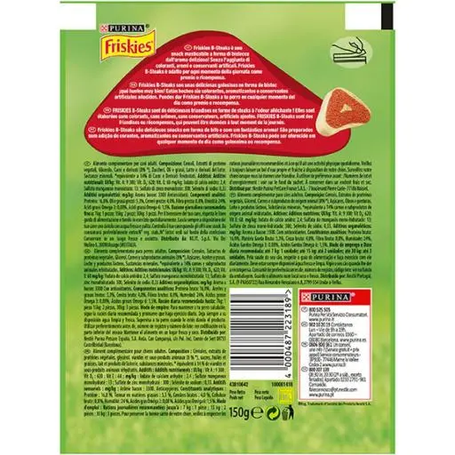 Pacco 5 Friskies B-Steaks Mangimi Di Carne Per Cani 4 Pacco 5 Friskies B-Steaks Mangimi Di Carne Per Cani – Image 2