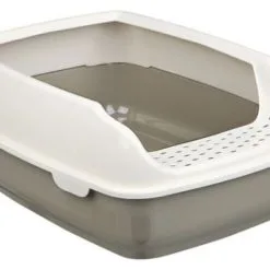 Trixie Vassoio Con Bordo Delio Taupe-Cream