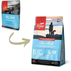 Orijen Six Fish -Nourriture pour chien Boutique 6fish064992183127 628fd9170f8bd g