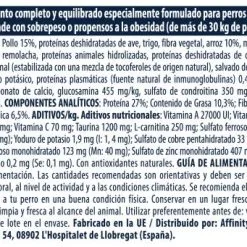 Advance Cibo Secco Maxi Light Pollo E Riso -Nourriture pour chien Boutique 71 7 7 g