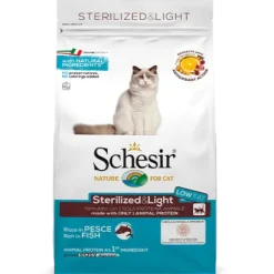 Schesir Sterilizzato Di Pesce -Nourriture pour chien Boutique 8005852760081 1 schesir secco gatto steril pesc 400g 62d68076c5a20 g