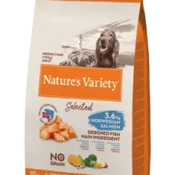 Nature's Variety Cibo Secco High Meat Medium/Maxi Salmone DelisGattoo Con Tonno