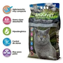 Arquivet Classic Cat Litter 10 Arquivet Classic Cat Litter -Nourriture pour chien Boutique 8435117840720 4 g