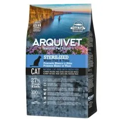 Arquivet Cibo Secco Per GattiSterile De Pesce Bianco E Tuna