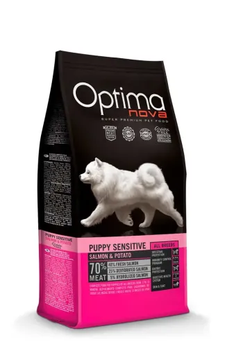 Optimanova Cibo Secco Puppe Sensitive Salmone E Patata Grain Free 3 Optimanova Cibo Secco Puppe Sensitive Salmone E Patata Grain Free