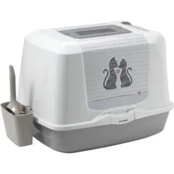 Moderna Gatti Alla Moda In Amore Sandbox -Nourriture pour chien Boutique Cats in Love BJ60 0026 speckled grey with BL90 0330 warm grey 03 62c5a5b77b203 g