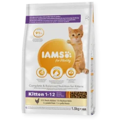 IAMS Cibo Secco Proactive Health Kitten Pollo