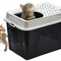 Rotho Gatto Toilette Berty Nero 9 Rotho Gatto Toilette Berty Nero -Nourriture pour chien Boutique KUWETA DLA KOTA DUZA TOALETA HOP IN NA ZWIREK 64679acec86f0 g