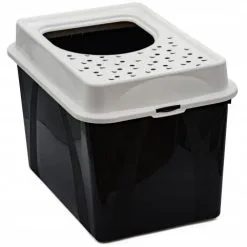 Rotho Gatto Toilette Berty Nero 8 Rotho Gatto Toilette Berty Nero -Nourriture pour chien Boutique KUWETA DLA KOTA DUZA TOALETA HOP IN NA ZWIREK EAN GTIN 7610859232755 64679ac704fc4 g