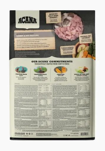 Acana Cibo Secco Heritage Light & Fit 4 Acana Cibo Secco Heritage Light & Fit – Image 2