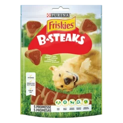 Pacco 5 Friskies B-Steaks Mangimi Di Carne Per Cani