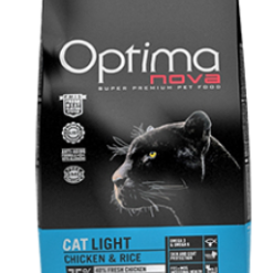 Optimanova Cibo Secco Gatto Light -Nourriture pour chien Boutique bag 25 2 631724bd2b907 g