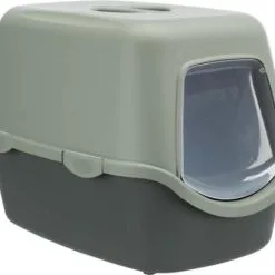 Trixie Vassoio Igienico Be Eco Vico Con Copertura Antracite/grigio/verde