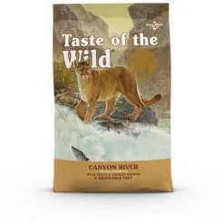 Taste Of The Wild Canyon River Cibo Per Gatti Al Salmone Affumicato E Alla Trota -Nourriture pour chien Boutique canyon river pienso con trucha salmon ahumado para gatos 1 g