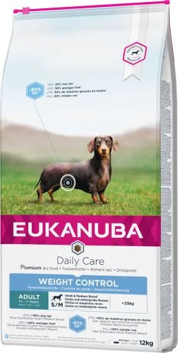 Eukanuba Adult Daily Care Weight Control Per Cani Adulti Di Razza Piccola/media 3 Eukanuba Adult Daily Care Weight Control Per Cani Adulti Di Razza Piccola/media