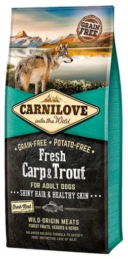 Carnilove Fresh Carp & Trout Hair & Skin 3 Carnilove Fresh Carp & Trout Hair & Skin