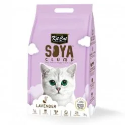 Kit Cat Eco SoyaClump Sabbia Alla Lavanda