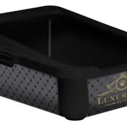 Moderna Vassoio Per Lettiere Hercules Con Coperchio Grande E Lussuoso