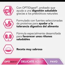 Pro Plan Optidigest Delicate Adulti Turchia -Nourriture pour chien Boutique optidigest delicate adult de pavo 2 3 g