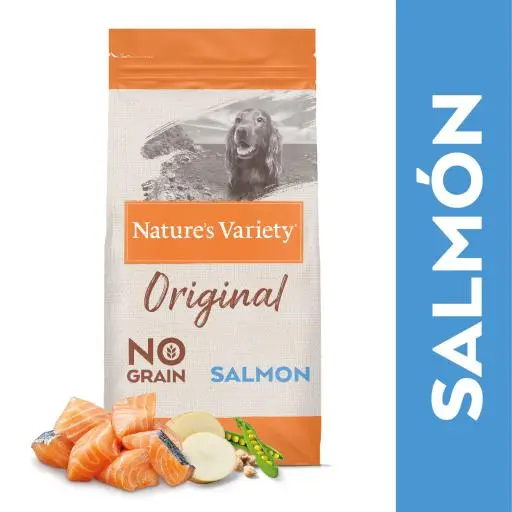 Nature's Variety Pienso Original Grain Free De Salmón Para Perros Adultos Medium 4 Nature's Variety Pienso Original Grain Free De Salmón Para Perros Adultos Medium – Image 2