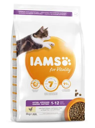 IAMS Cibo Secco Proactive Health Kitten Pollo 3 IAMS Cibo Secco Proactive Health Kitten Pollo – Image 2
