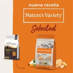 Nature's Variety Pienso Selected De Pollo Campero Para Gatos Esterilizados -Nourriture pour chien Boutique selected sterilized pollo en libertad 4 g