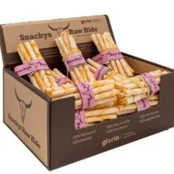 Gloria Pets Snackys Mango Aromatizzato Rawhide Chews Palitos