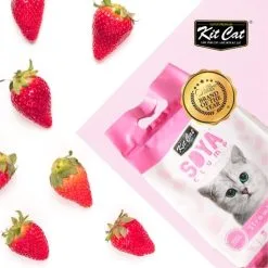 Kit Cat Arena Eco SoyaClump Fragola -Nourriture pour chien Boutique strawberry 01 1 g