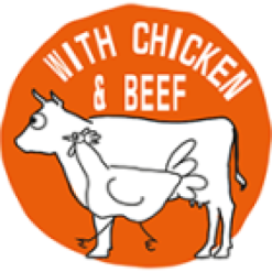 Duvo Plus Snack Carne Osso Di Pollo E Pelle Naturale -Nourriture pour chien Boutique withchicken and beef duvo 1 63e4fd9bafe20 g